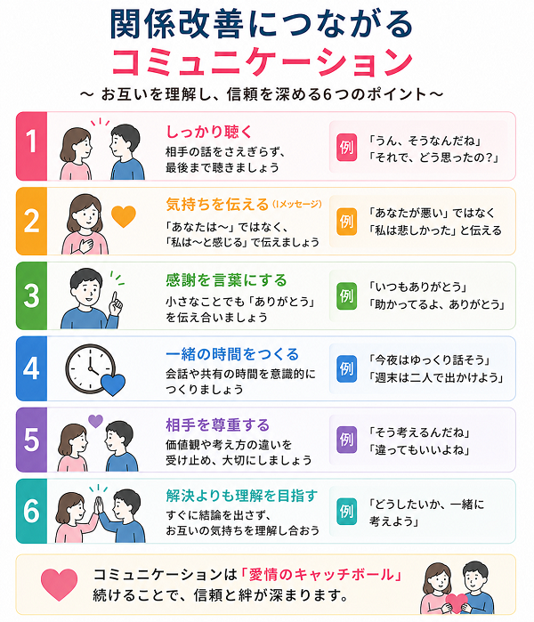 関係改善につながるコミュニケーション